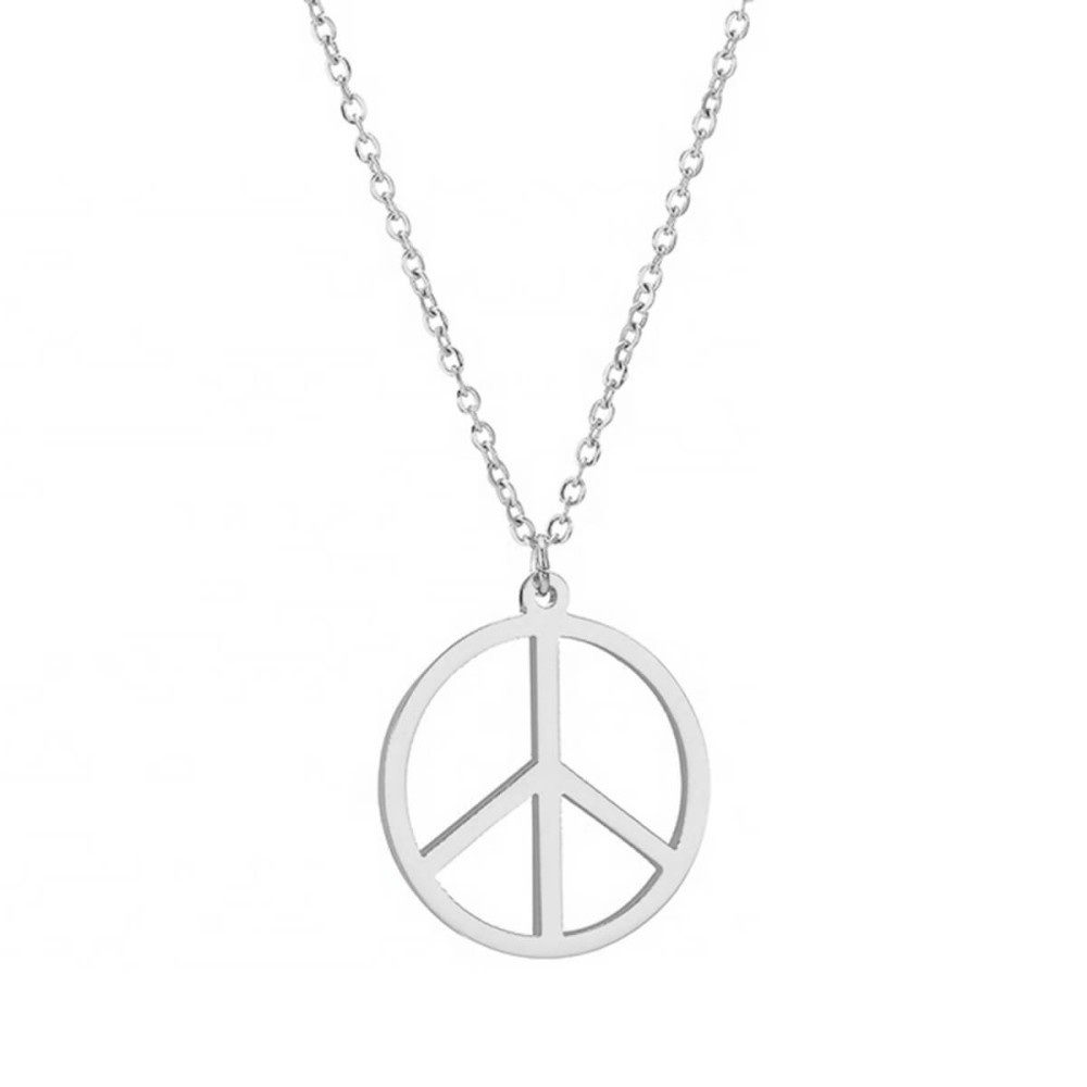 שרשרת Peace - כסף שרשרת Peace - כסף